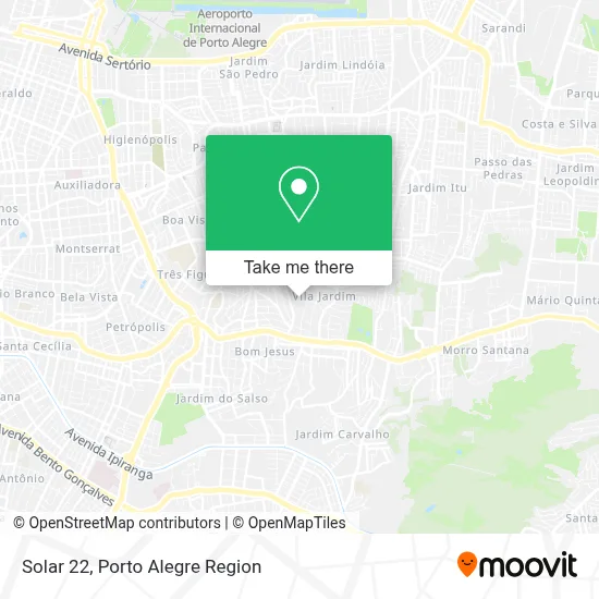 Solar 22 map