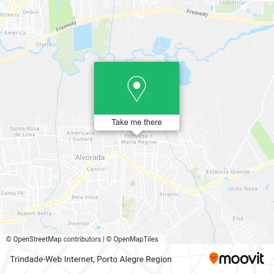 Trindade-Web Internet map