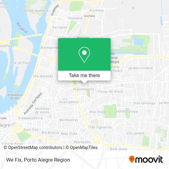 We Fix map
