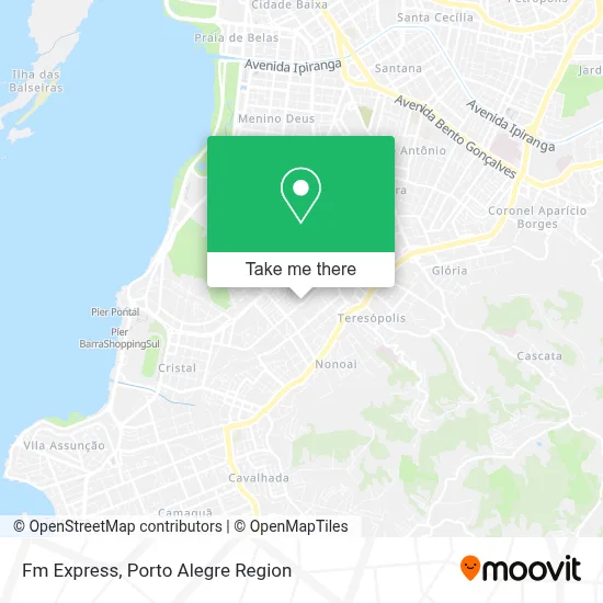 Fm Express map