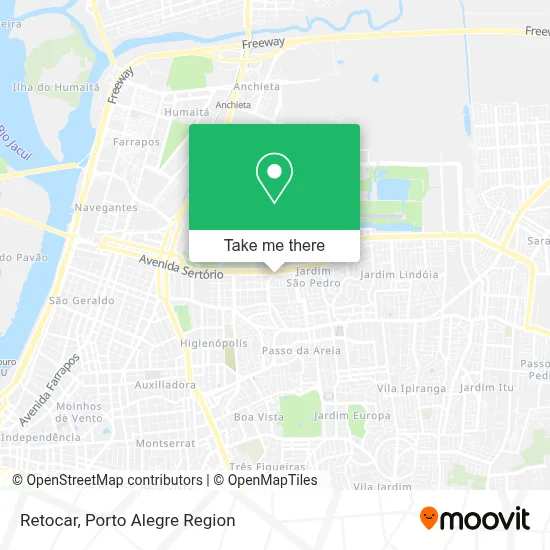 Retocar map