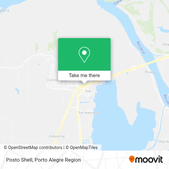 Posto Shell map