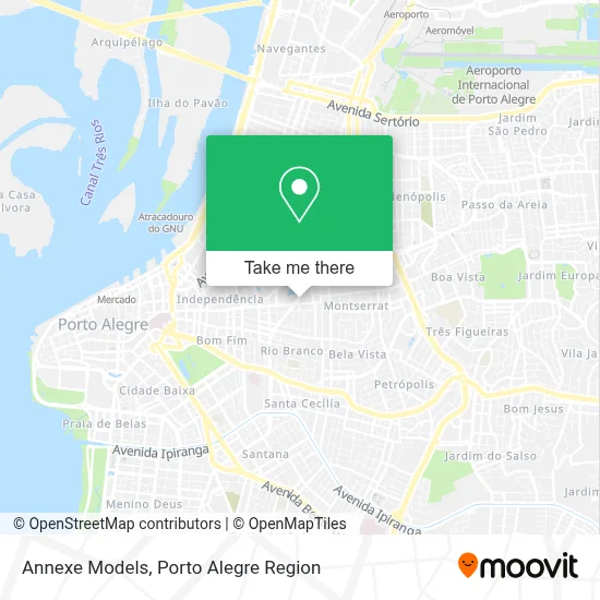 Annexe Models map