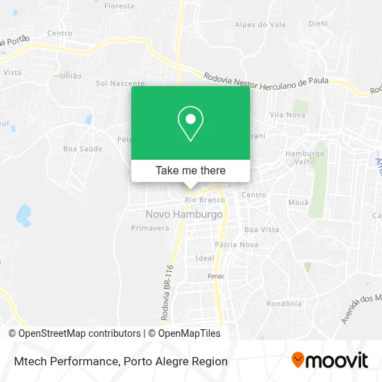 Mtech Performance map