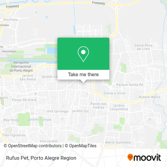 Rufus Pet map
