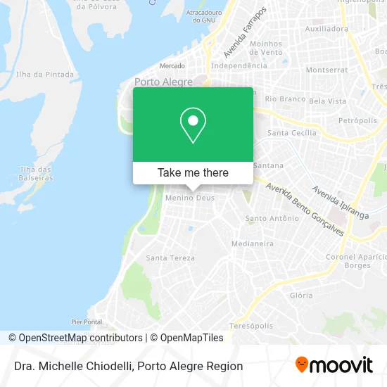 Dra. Michelle Chiodelli map