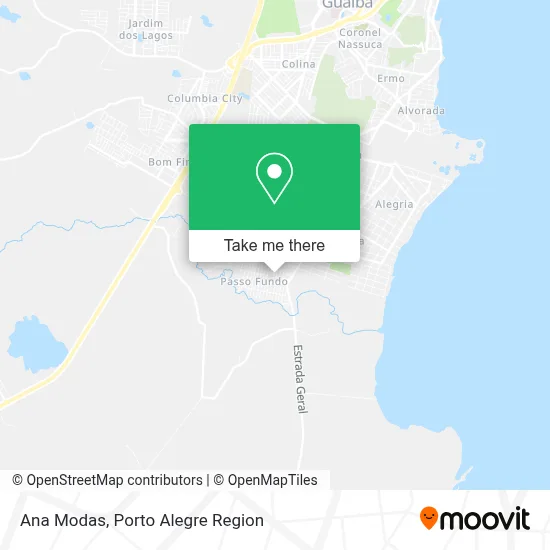 Ana Modas map