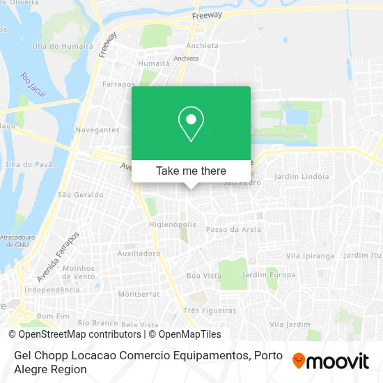 Gel Chopp Locacao Comercio Equipamentos map