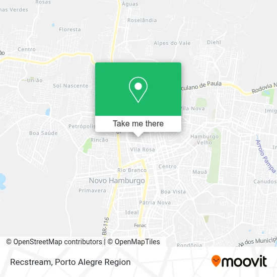 Recstream map