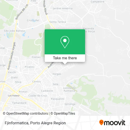 Fjinformatica map