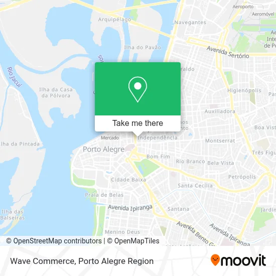 Wave Commerce map