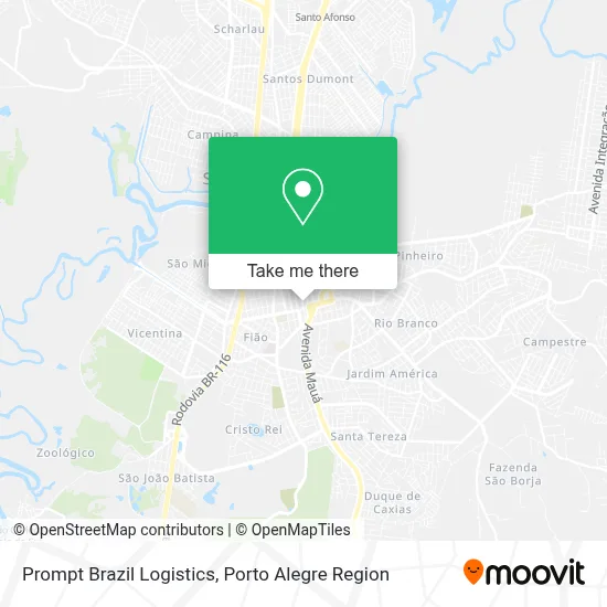 Prompt Brazil Logistics map