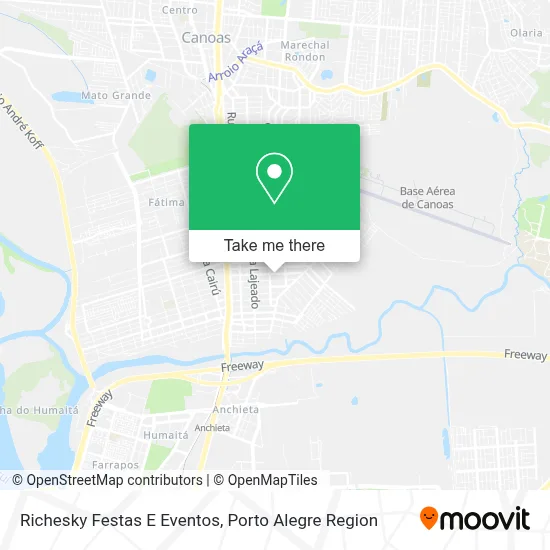 Richesky Festas E Eventos map