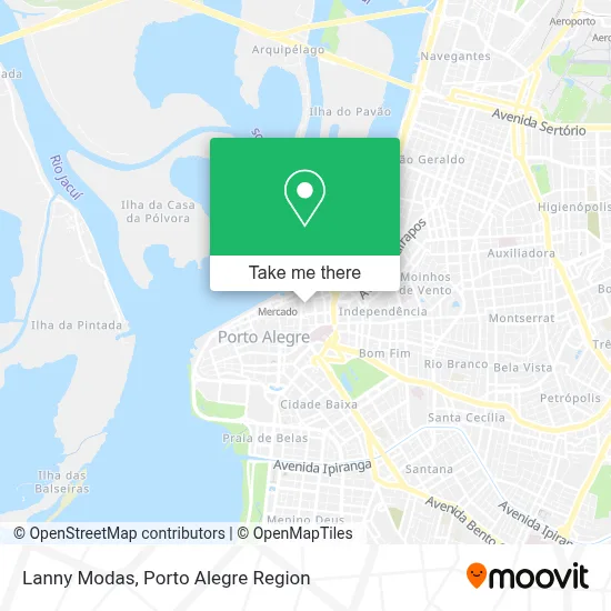 Lanny Modas map