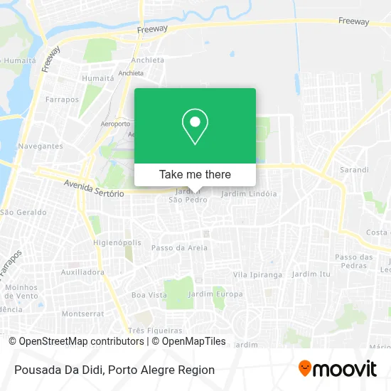 Pousada Da Didi map