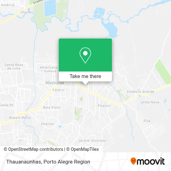 Thauanaunhas map