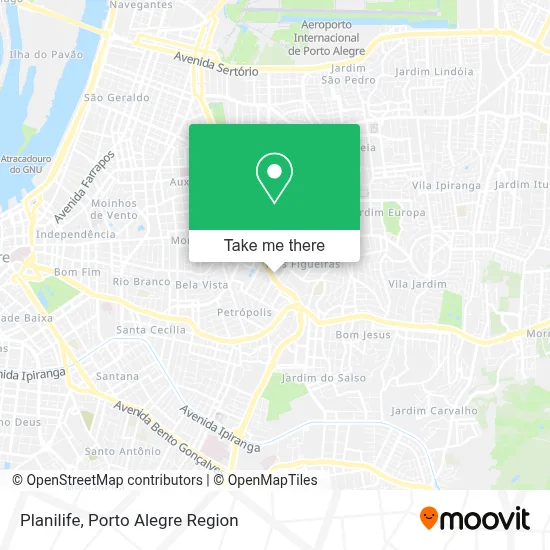 Planilife map