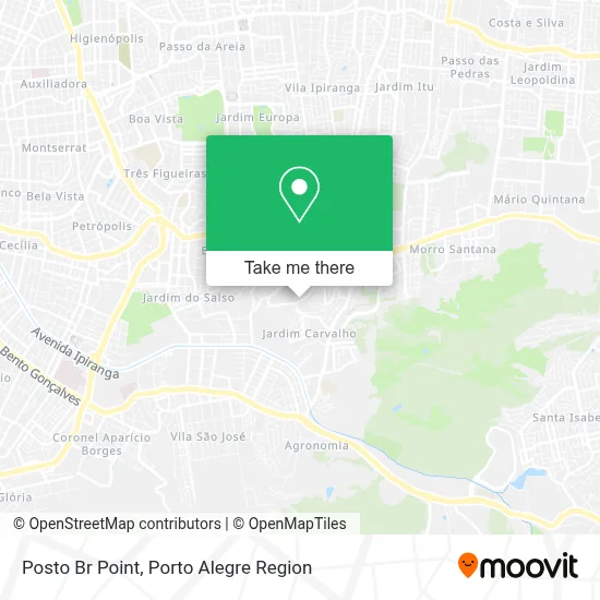 Posto Br Point map