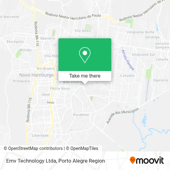 Emv Technology Ltda map