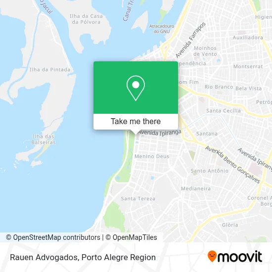 Rauen Advogados map