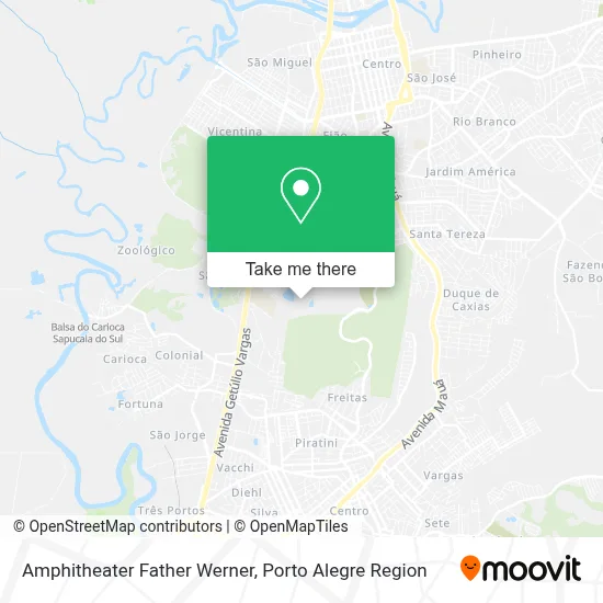 Amphitheater Father Werner map
