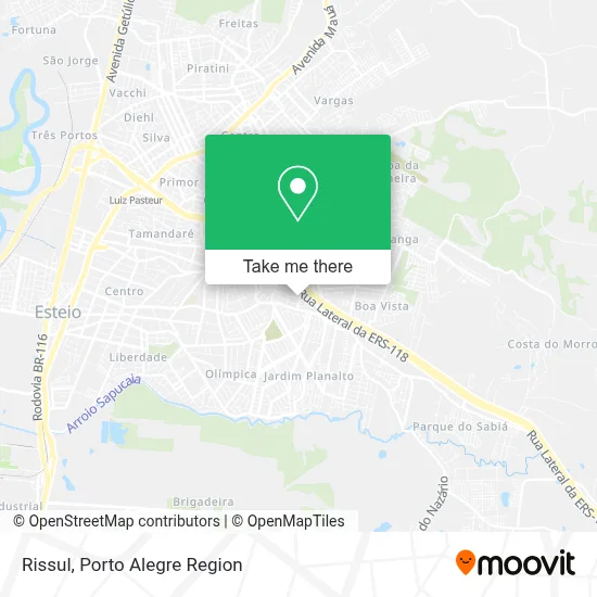 Rissul map