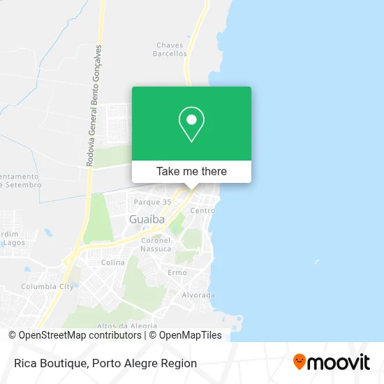 Rica Boutique map