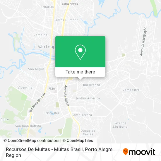 Recursos De Multas - Multas Brasil map