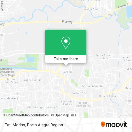 Tati Modas map