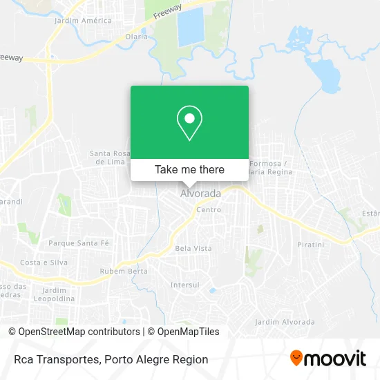 Rca Transportes map
