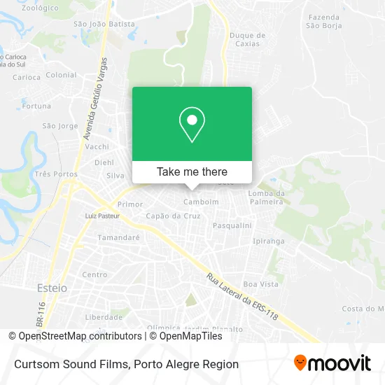 Curtsom Sound Films map