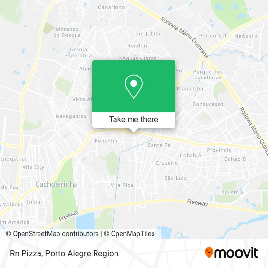 Rn Pizza map