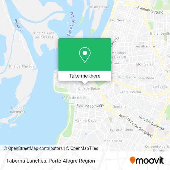 Taberna Lanches map