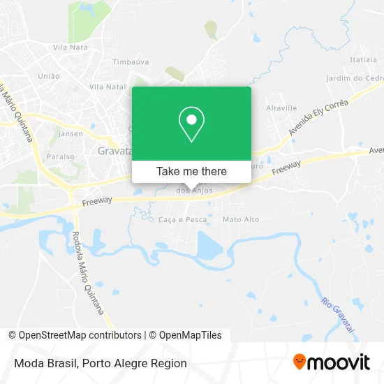 Moda Brasil map