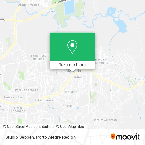 Studio Sebben map