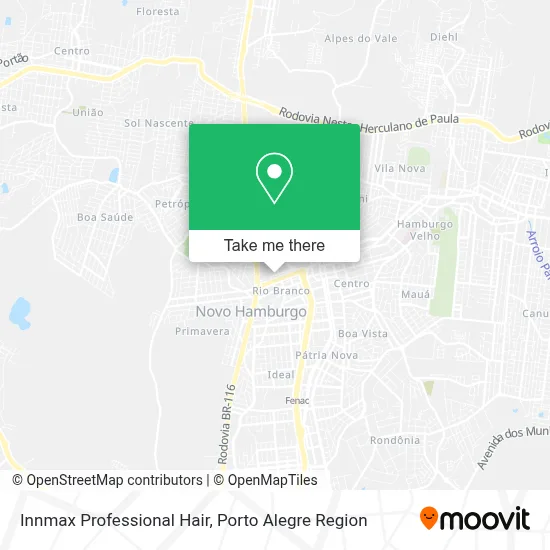 Innmax Professional Hair map