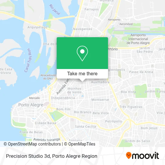 Precision Studio 3d map