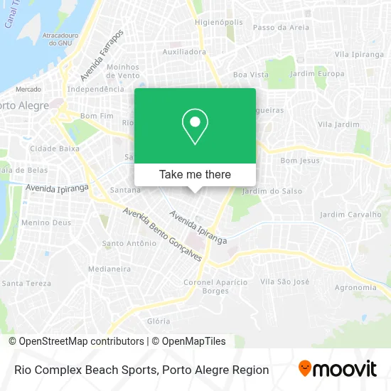 Rio Complex Beach Sports map