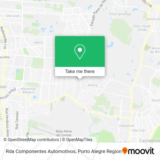 Rda Componentes Automotivos map