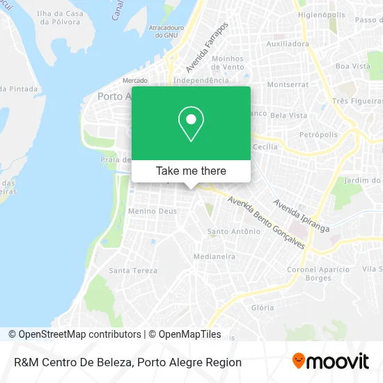 R&M Centro De Beleza map