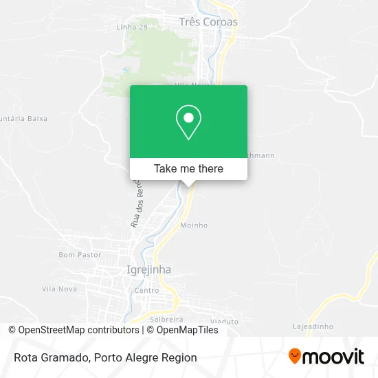 Rota Gramado map