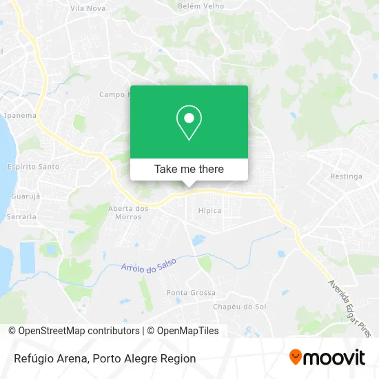 Refúgio Arena map