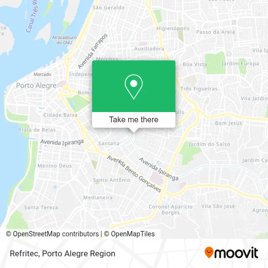 Refritec map