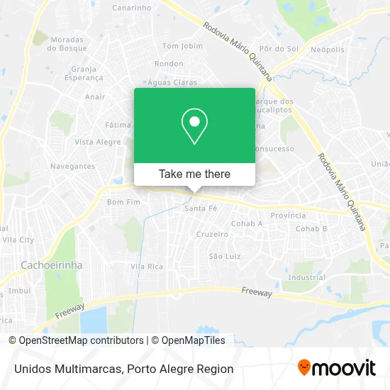Unidos Multimarcas map