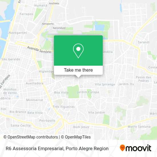 R6 Assessoria Empresarial map