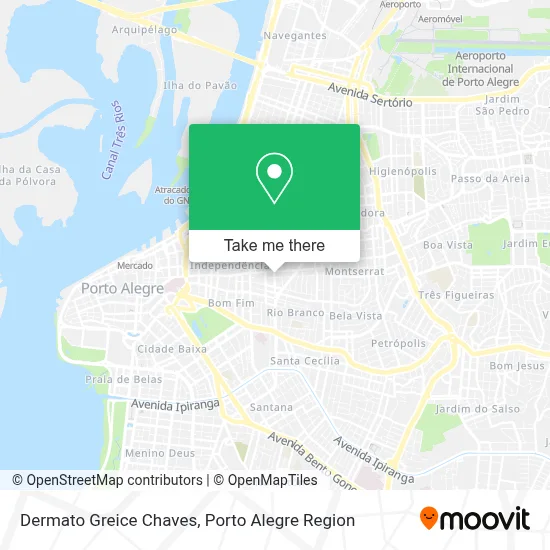 Dermato Greice Chaves map