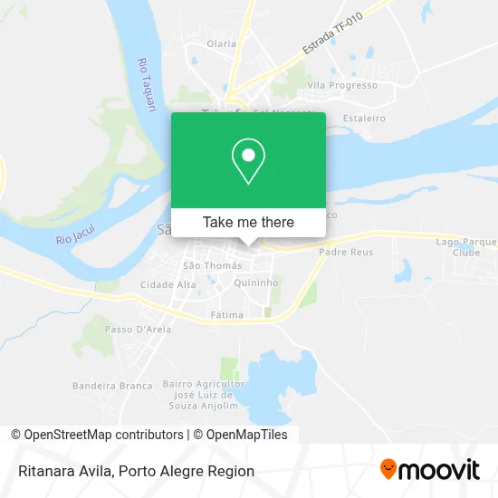 Ritanara Avila map