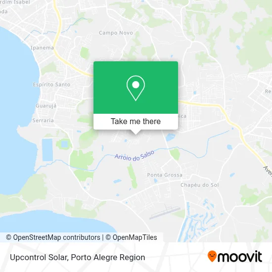 Upcontrol Solar map