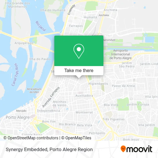 Synergy Embedded map