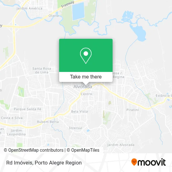 Rd Imóveis map